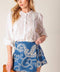 CARA LA FRANCE WOVEN SKORT
