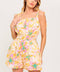 MOONLIT PATHWAY WOVEN ROMPER