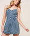 KEEP IT STYLISH DENIM ROMPER