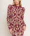 BASK IN LOVE SWEATER MINI DRESS