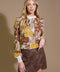 KEEPING TABS JACQUARD PULLOVER SWEATER TOP