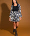 ALL MY LIFE SWEATER WOVEN MINI DRESS