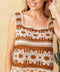 WISHFUL THINKING CROCHET TOP