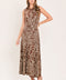 HAZEL PAISLEY EMBRACE JACQUARD SWEATER MIDI DRESS