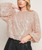 HOPE YOU REMEMBER SEQUIN TOP