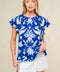 INTO THE SKY WOVEN TOP
