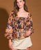 BEAMING PERFECTION WOVEN TOP