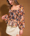 BEAMING PERFECTION WOVEN TOP