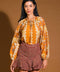 OVER THE HILLS WOVEN TOP