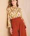 BE BETTER IVORY WOVEN TOP