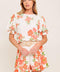 LOVELY DAYS IVORY WOVEN TOP