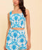 OPEN MINDED BLUE TOP AND SKORT SET