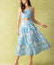 LITTLE MOMENTS WOVEN TOP AND SKIRT SET