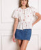 CLOSER THAN EVER WOVEN TOP