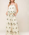 TERRIFIC TIMING IVORY WOVEN TOP AND PANT SET