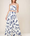 FREE TO DREAM WOVEN TOP AND SKIRT SET