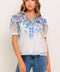 SUNSET SAIL WOVEN TOP