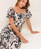 NEUTRAL ZONE WOVEN TOP AND SKIRT SET