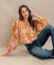 PAISLEY BREEZE WOVEN JACQUARD TOP