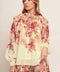 BLOSSOM DREAM BALLERINA WOVEN TOP