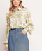PALM BAZAAR WOVEN TOP