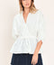 SEASIDE BREEZE WOVEN TOP