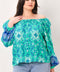 SEND MY LOVE WOVEN TOP
