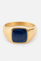 Indigo Signet Ring