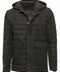 Bag Pocket Felt Hooded 4 Pocket Green Coat-Wessi
