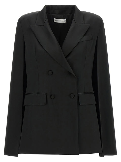 Federica Bonifaci Tuxedo Cape