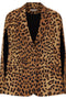 Federica Bonifaci Cape Leopard Blazer