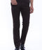 Canvas Pockets Cotton Dark Brown Men Pants - Wessi