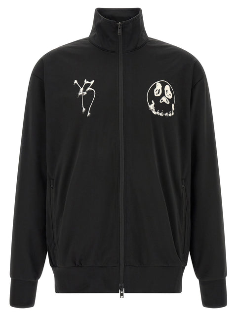 Y-3 Track Top Gfx Nyln Printed Zip Sweatshirt