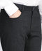 5 Pockets Cotton Black Men Pants - Wessi