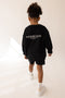 Kingdom Club Black Kids Crewneck