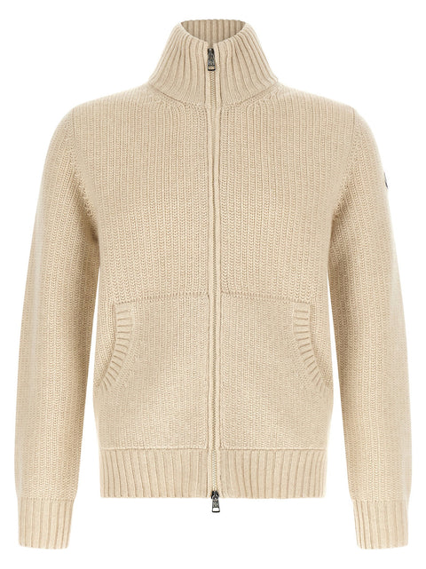 Moncler Wool And Cashmere Cardigan