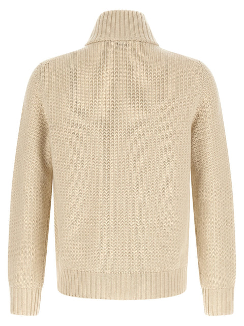 Moncler Wool And Cashmere Cardigan
