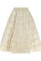 Moncler White Padded Skirt