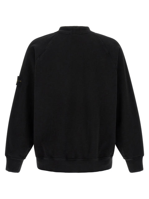 Stone Island 6100053 Crew Neck Sweatshirt With Raglan Sleeves