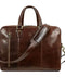 Leather Convertible Briefcase, Backpack - A Farewell To Arms Brown