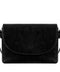 Leather Cross Body Bag, Messenger Bag - Sophie's Choice Black