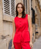 Long Sleeveless Satin Vest