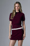 Tove Cashmere Blend Mini Skirt