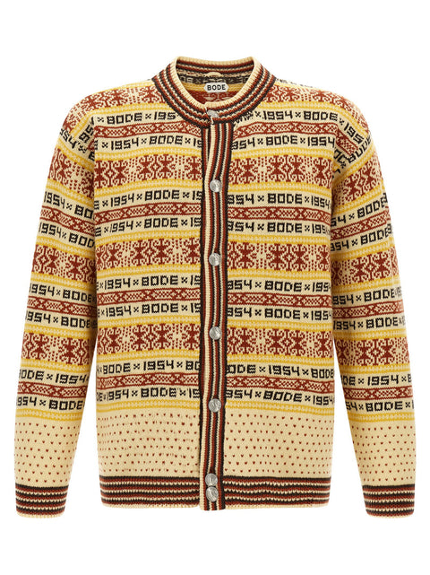 Bode Marzipan Cardigan