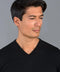 Mens Extra Fine Merino Wool V-Neck Jumper