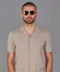 Mens Ultra Fine Cotton Cuban Collar Shirt