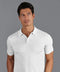 Mens Ultra Fine Cotton Short Sleeve Polo Shirt White