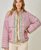 Mixed Media Quilted Jacket