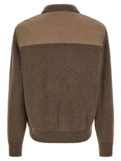 Brioni Brown Hybrid Jacket