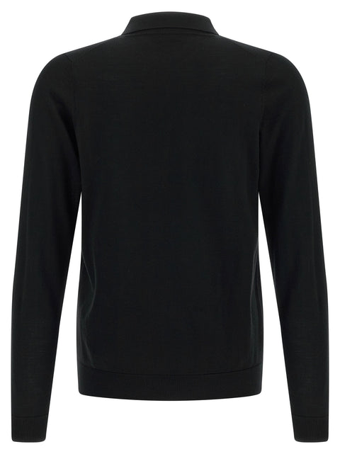 Larmeri Studio Merino Wool Polo Shirt